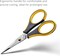 Beaditive Precision Craft Scissors - Stainless Steel Paper Crafting Scissors With Safety Cap - Ultra Sharp Blades & Non-Slip TPR Handles - Adult & Kid Scrapbooking Scissors For Home, Office, School